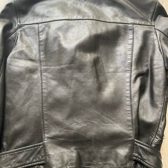 Allsaints Balfern Leather Jacket - Picture 11 of 16